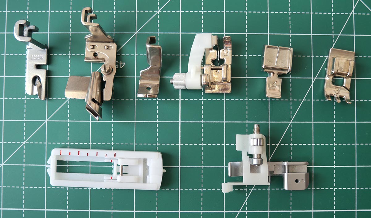 types of sewing machine presser feet 1